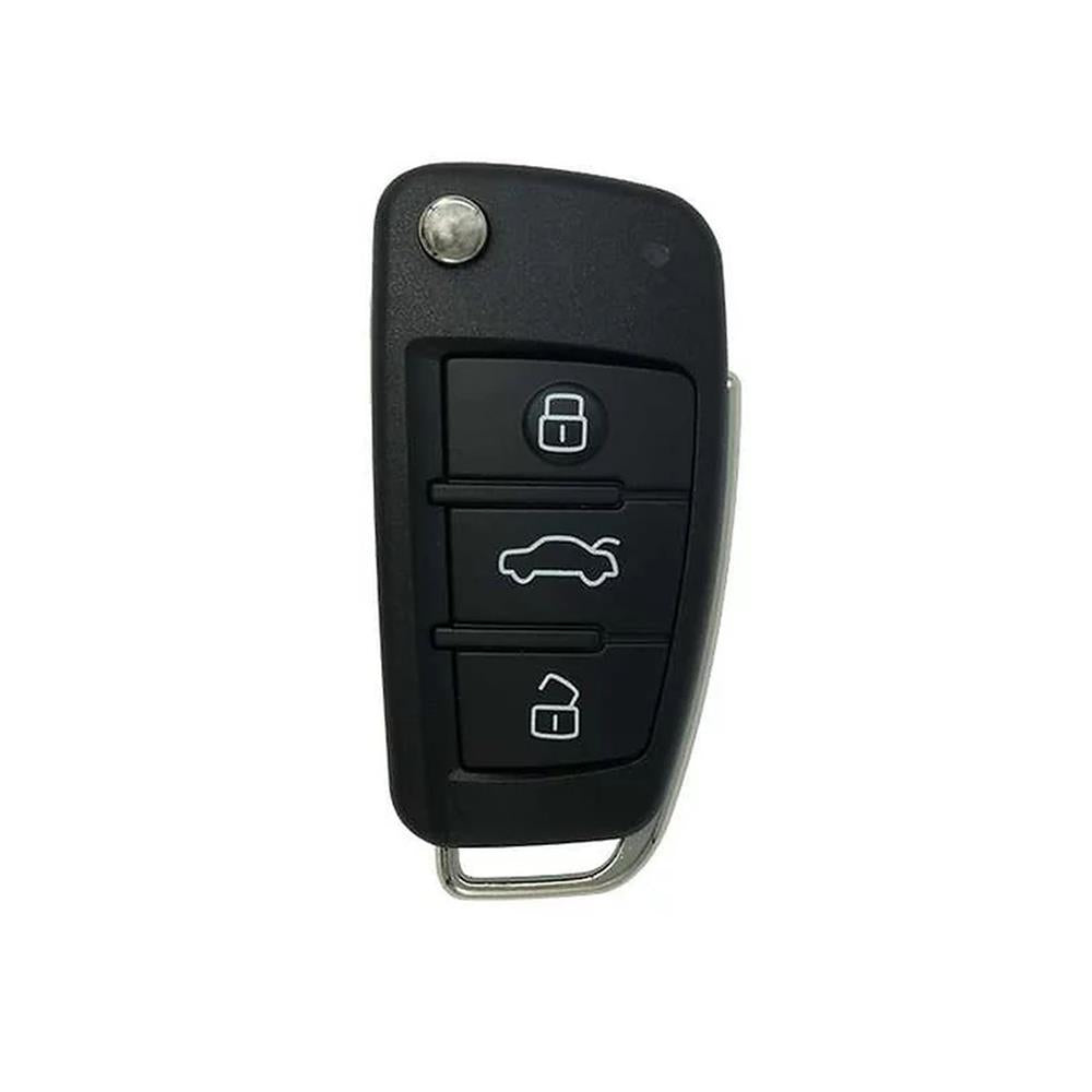 COQUE CLE ADAPTABLE POUR AUDI 3 BOUTONS LAME FRAISEE KEYSKAR