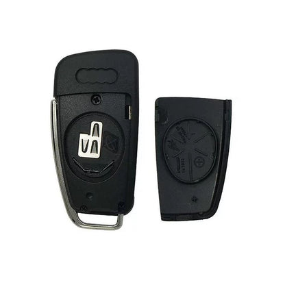COQUE CLE ADAPTABLE POUR AUDI 3 BOUTONS LAME FRAISEE KEYSKAR