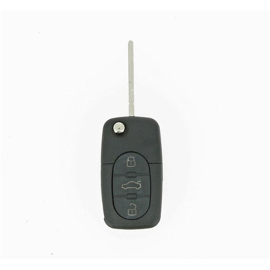 COQUE CLE ADAPTABLE AUDI 3 BOUTONS LAME FRAISEE RETRACTABLE 8MM