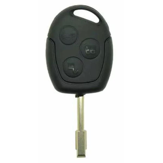 COQUE CLE ADAPTABLE POUR FORD 3 BOUTONS LAME TIBBE ET FRAISEE KEYSKAR