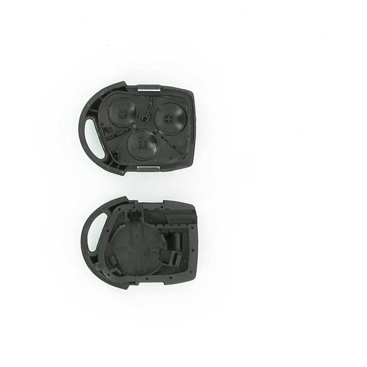 COQUE CLE ADAPTABLE POUR FORD 3 BOUTONS LAME TIBBE ET FRAISEE KEYSKAR