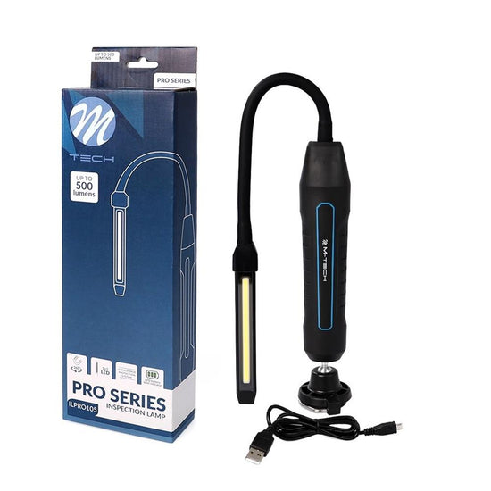 LAMPE D'INSPECTION FLEXIBLE RECHARGEABLE 500LM AVEC REGLAGE INTENSITE