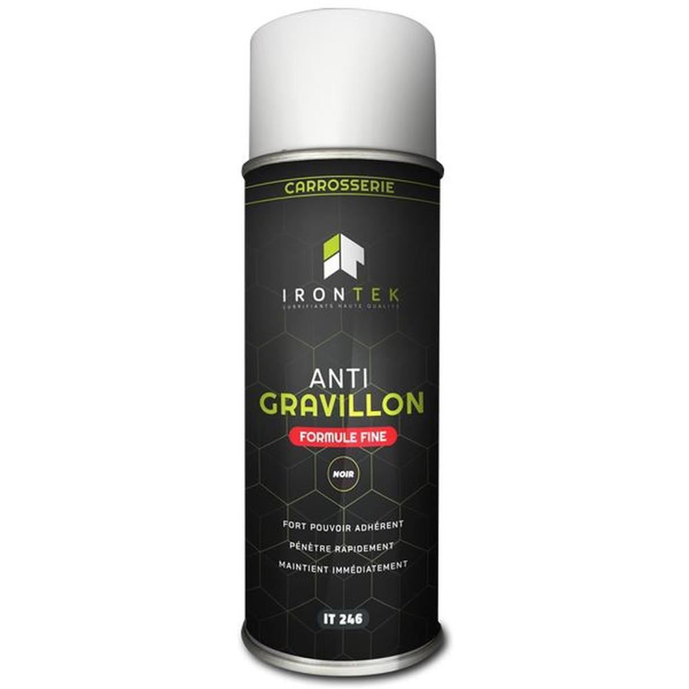 ANTIGRAVILLONS NOIR FIN AEROSOL 400ML IRONTEK