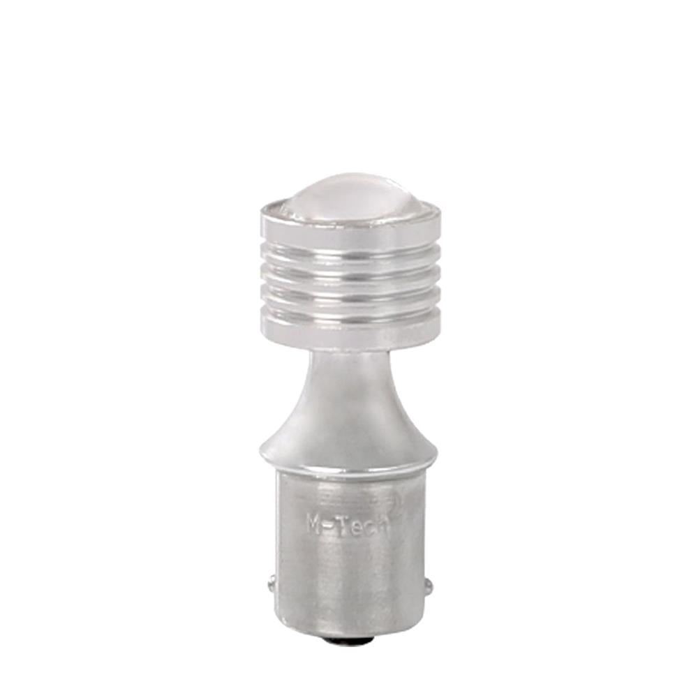 AMPOULE LED X 1 PY21W BAU15S 12-24V ECLAIRAGE AMBRE