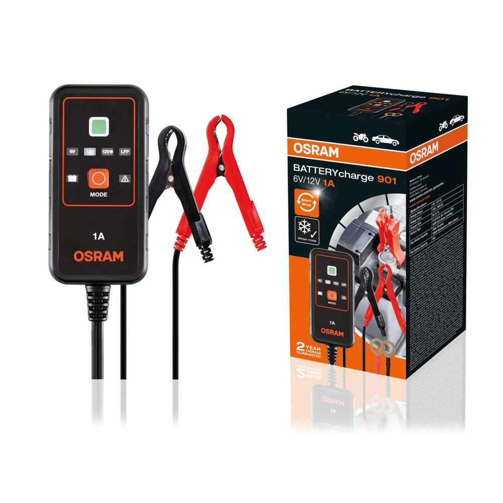 MAINTIEN DE CHARGE 1A 6/12V MAX 1,2L OSRAM