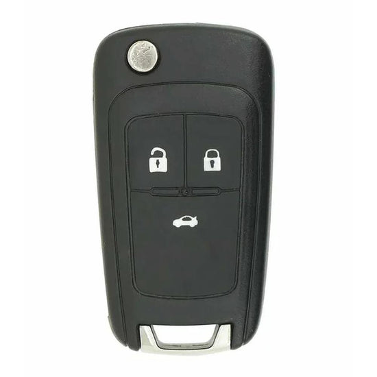 COQUE CLE ADAPTABLE POUR OPEL 3 BOUTONS LAME FRAISEE RETRACTABLE