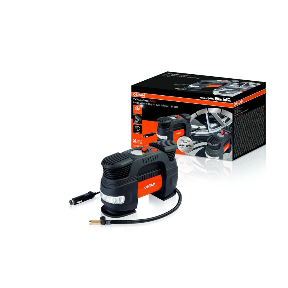 COMPRESSEUR D'AIR DIGITAL 12V 180W OSRAM 830