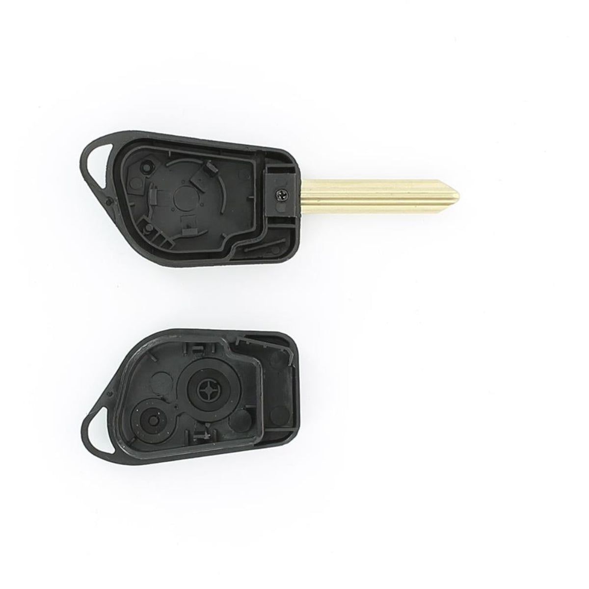 COQUE CLE ADAPTABLE POUR PSA 2 BOUTONS LAME EN CROIX KEYSKAR
