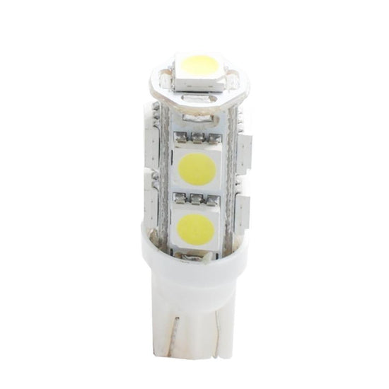 AMPOULES LED X 2   T10 W5W 9LED SMD5050 BLANC 12V   1,50W