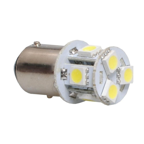 AMPOULES LED X 2   P21/5 BAY15D 8LED SMD5050 BLANC 12V   0,85W