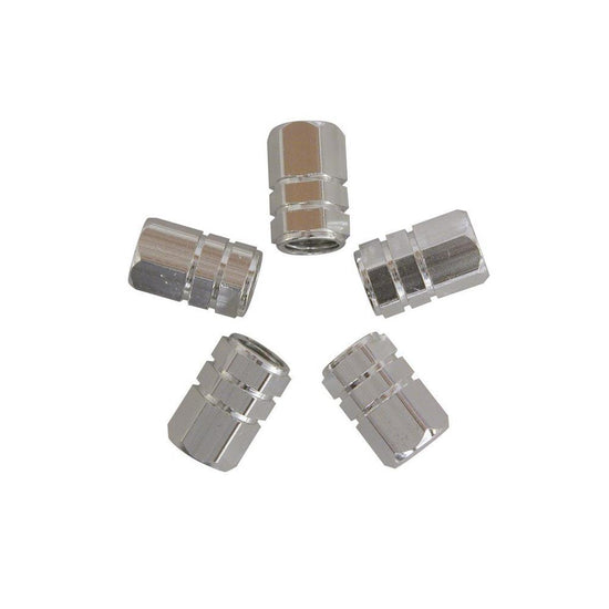 KIT DE 5 CAPUCHONS DE VALVE ALU