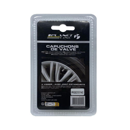 KIT DE 5 CAPUCHONS DE VALVE ALU