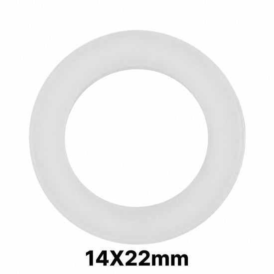 JOINT DE VIDANGE X 2 NYLON PLAT 14X22 POUR FORD