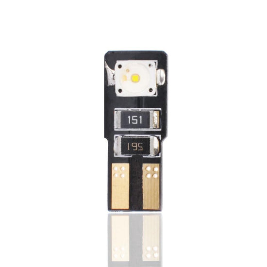AMPOULES LED X 2   T10 W5W 2LED SMD CANBUS BLANC 12V   2,1W