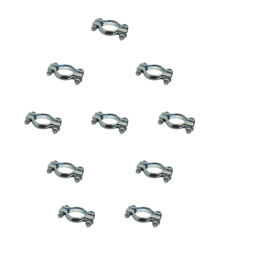 BRIDE  D'ECHAPPEMENT Ø62 INOX/ SACHET 10 PIECES