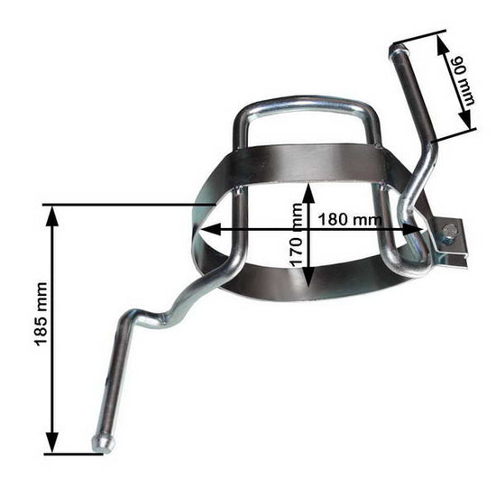 SANGLE ECHAPPEMENT (1 PIECE) POUR PEUGEOT 206+