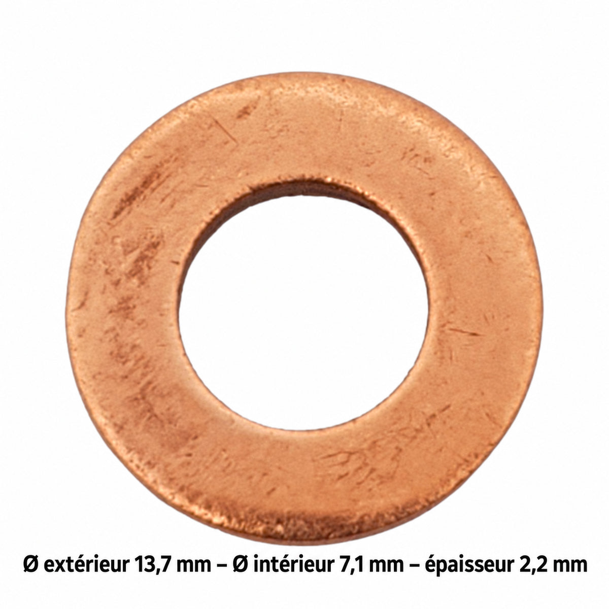 1 SACHET 10 JOINTS INJECTEURS DIM : 13,7X7,1X2,2   MONTAGE DELPHI