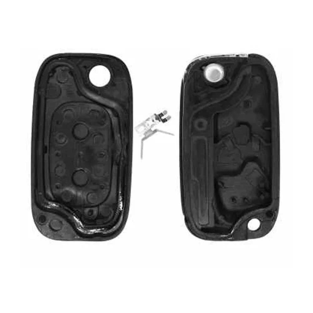 COQUE CLE ADAPTABLE POUR RENAULT 2 BOUTONS LAME FRAISEE BLISTER