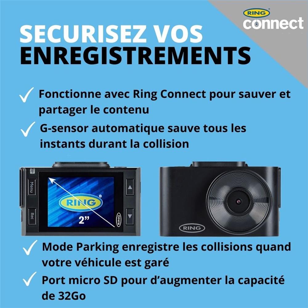 CAMERA DE BORD SMART DASH CAM 2000 RING