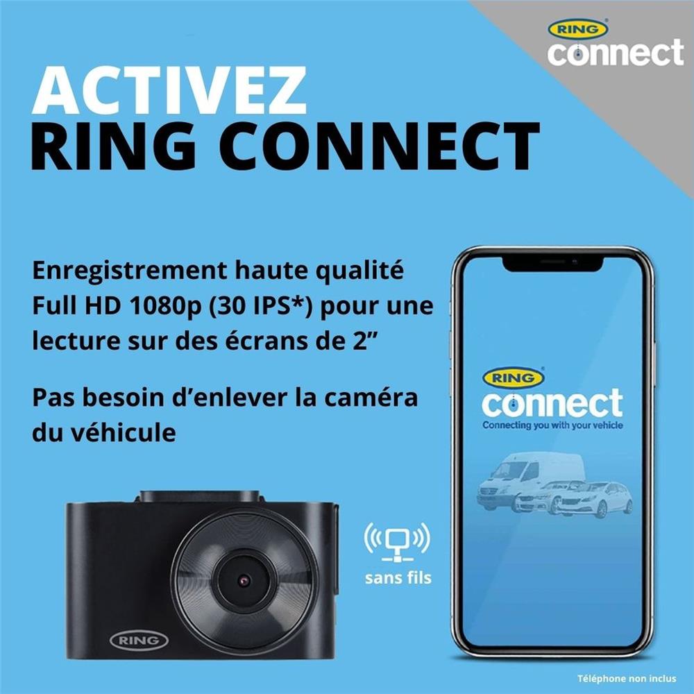 CAMERA DE BORD SMART DASH CAM 2000 RING