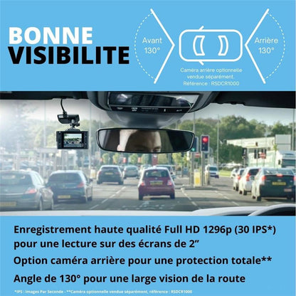 CAMERA DE BORD SMART DASH CAM 3000 RING