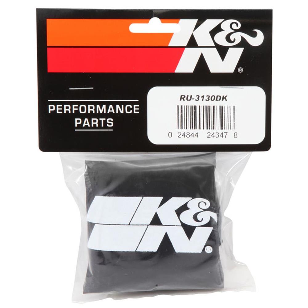 CHAUSSETTE DE RECHANGE POUR FILTRE A AIR K&N RU-3130 NOIR