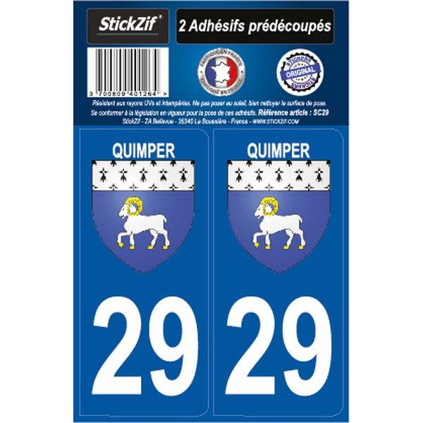 ADHESIFS CITY 29 QUIMPER X2