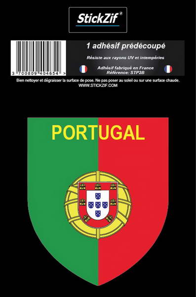 ADHESIF PAYS BLASON PORTUGAL X1