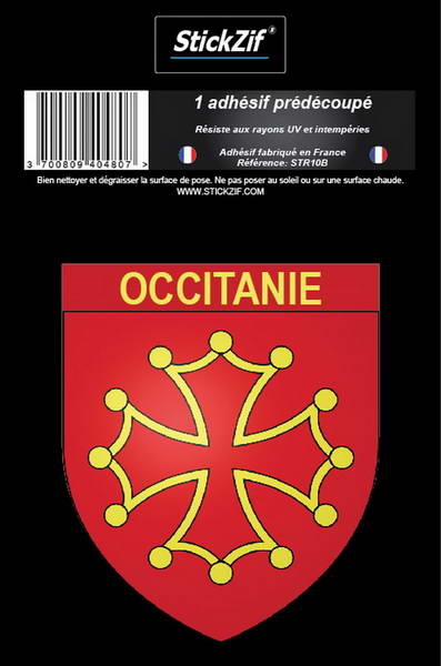 ADHESIF REGION BLASON OCCITANIE X1