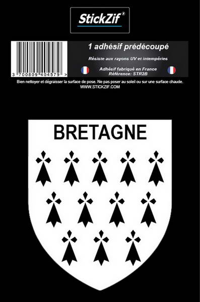 ADHESIF REGION BLASON BRETAGNE X1