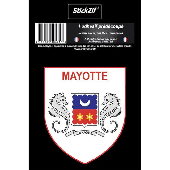 ADHESIF REGION BLASON MAYOTTE X1 z