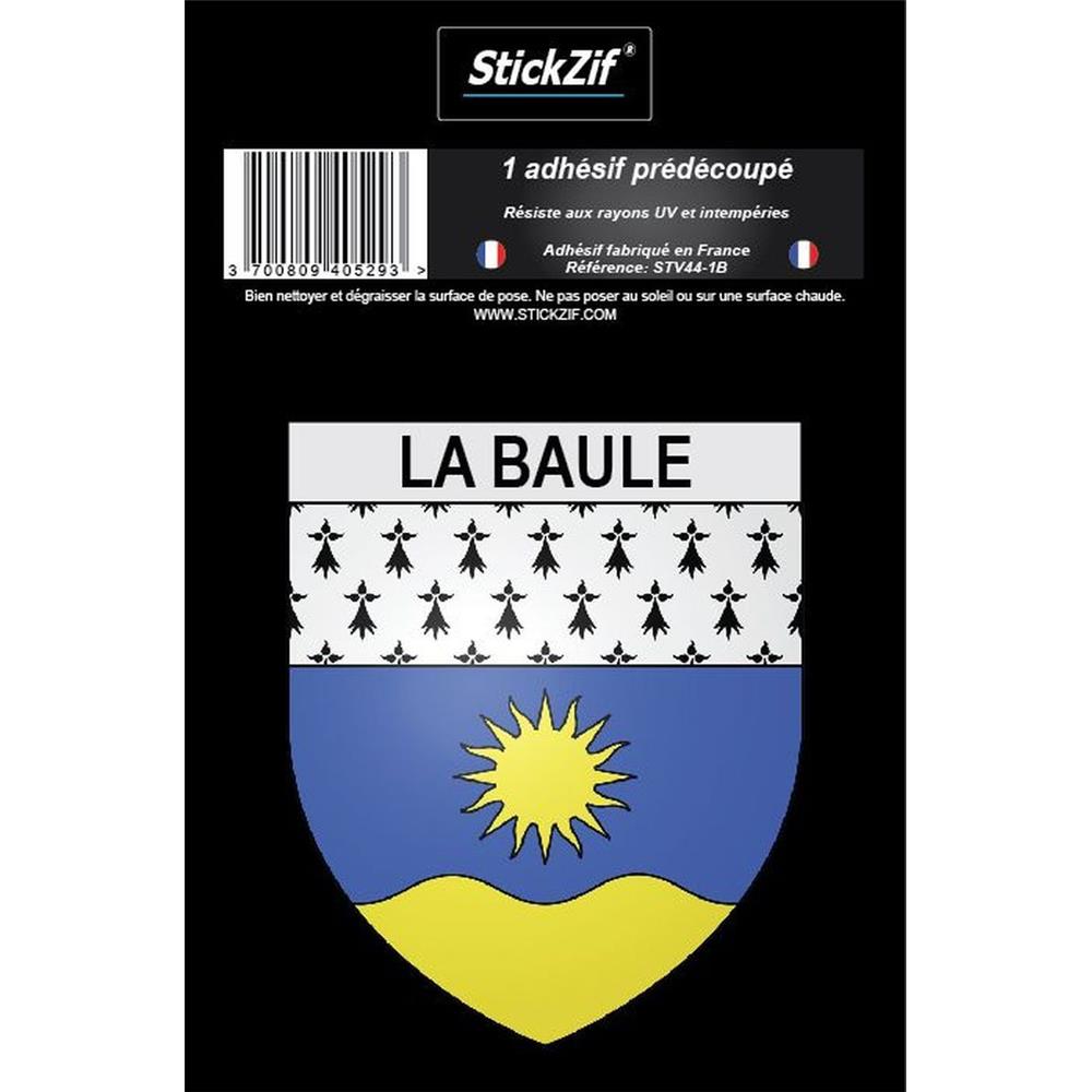 ADHESIF VILLE BLASON LA BAULE X1 z