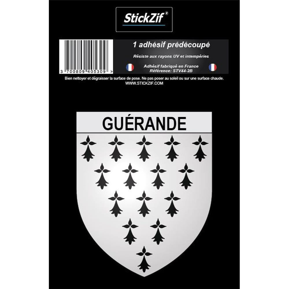 ADHESIF VILLE BLASON GUERANDE X1 z