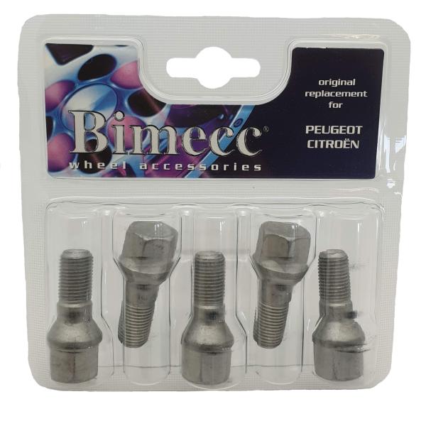 5 VIS TYPE ORIGINE SOUS BLISTER POUR PEUGEOT CITROEN 12X1.25X26/47 ...