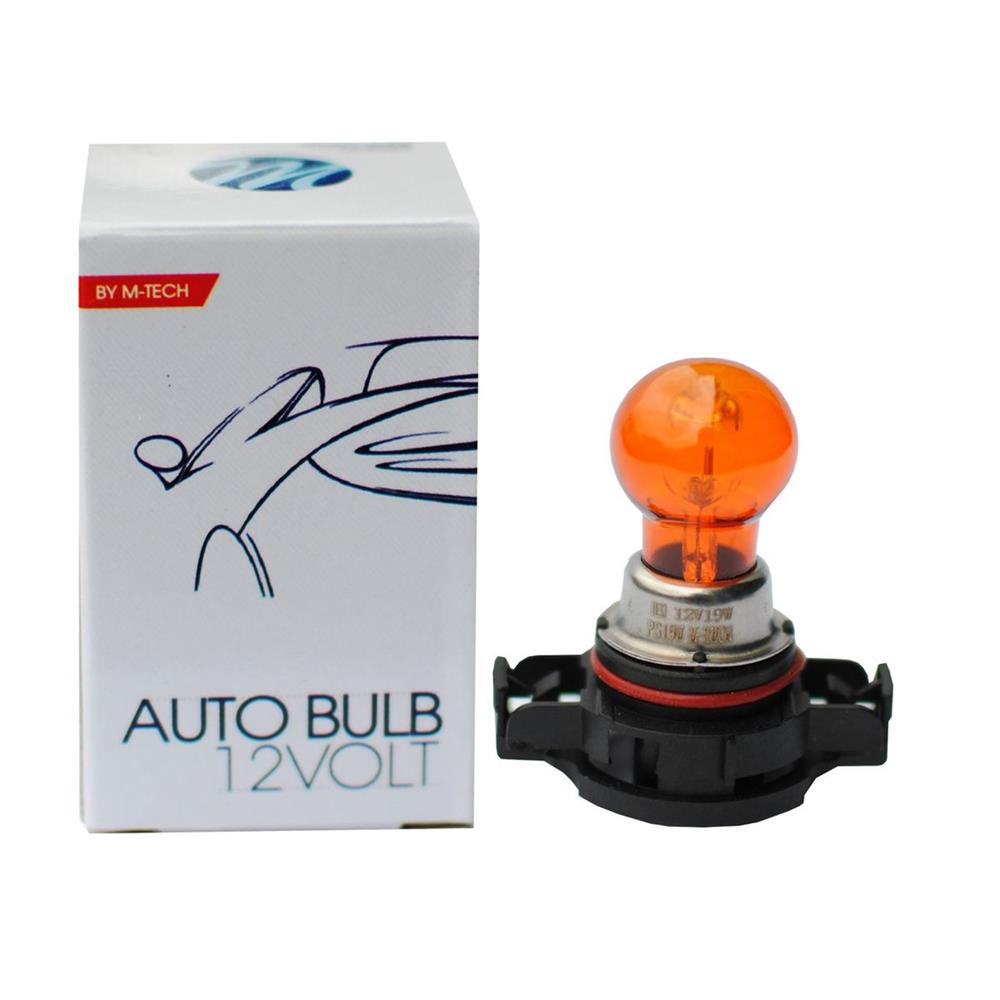 AMPOULE HALOGENE PSY19W PG20-2 12V 19W ORANGE (BOITE) X1 MTECH