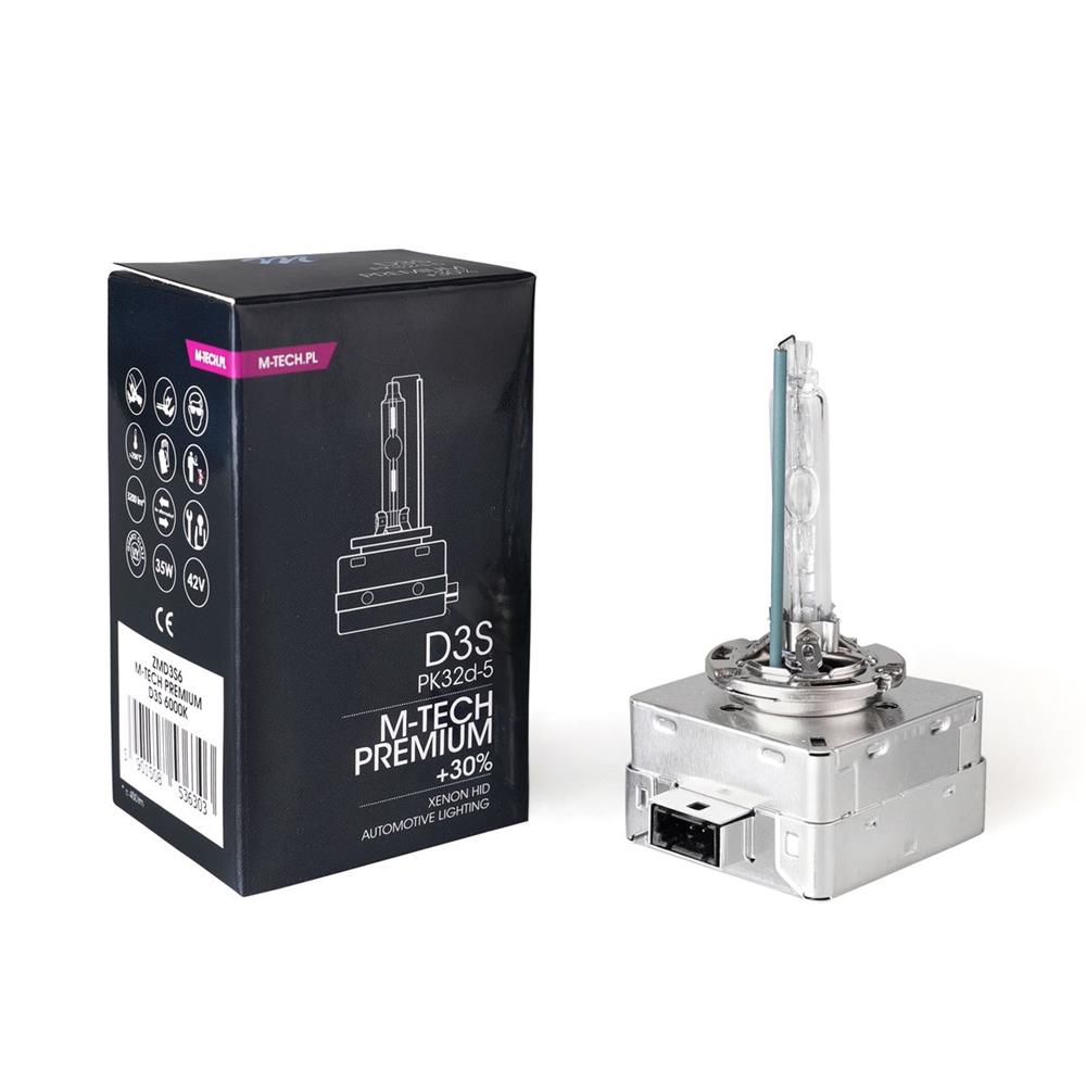 1 AMPOULE D3S 6000K 35W +30% (BOITE)