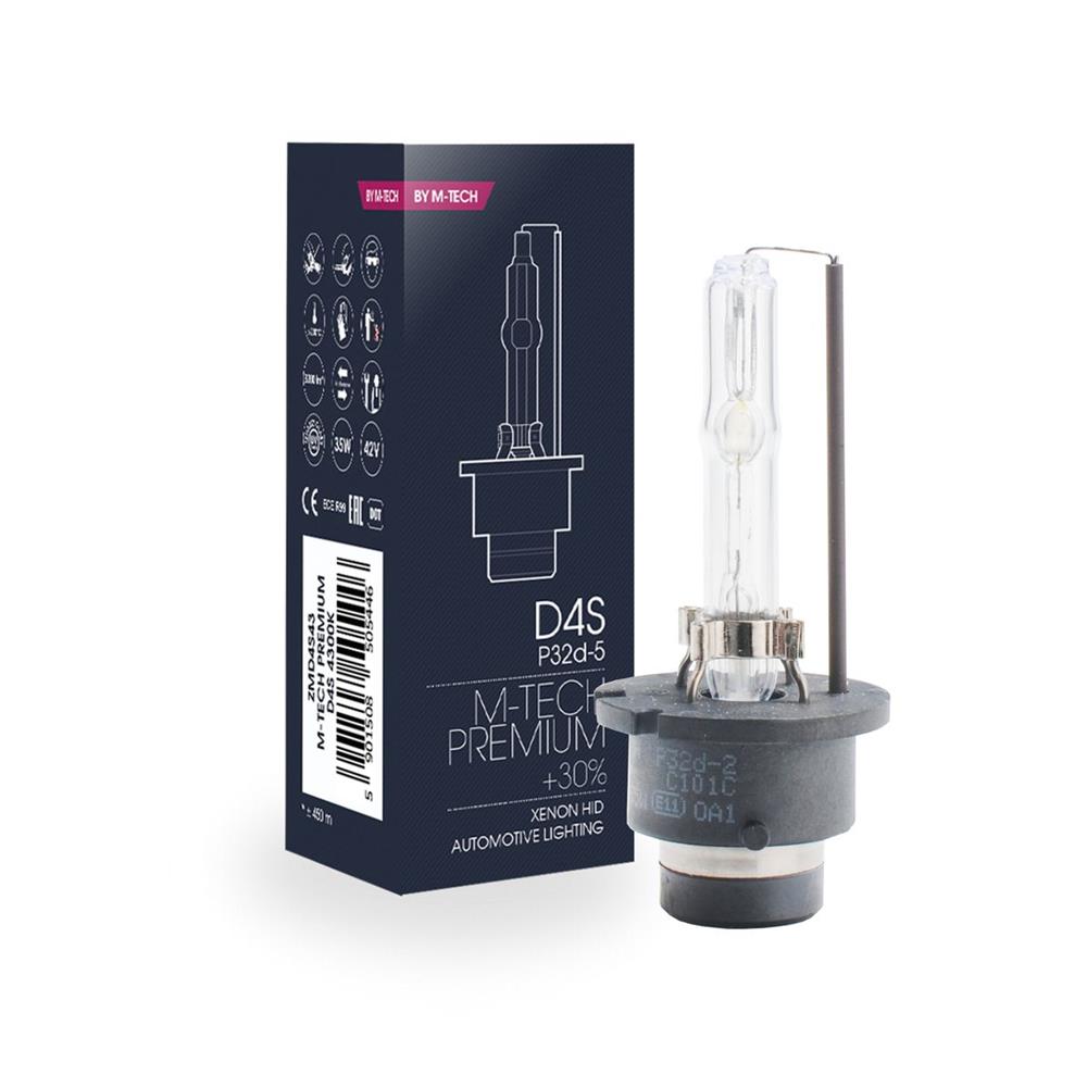 1 AMPOULE D4S 4300K 35W +30% CE (BOITE)