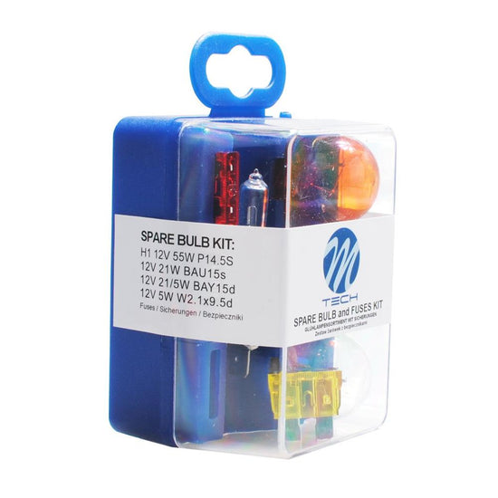 COFFRET D'AMPOULES DE SECOURS H1 12V MTECH