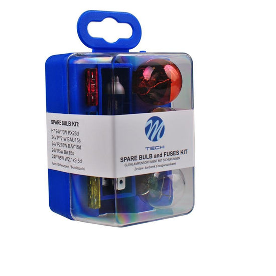 COFFRET AMPOULES DE SECOURS H7 24V MTECH