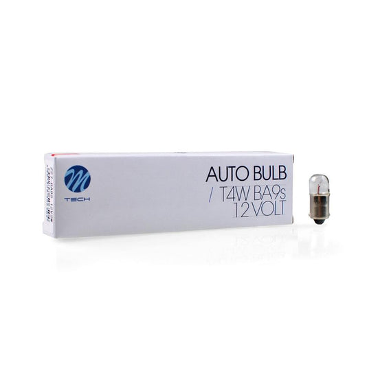 AMPOULES HALOGENES T2W BA9S 12V 2W (BOITE DE 10) MTECH