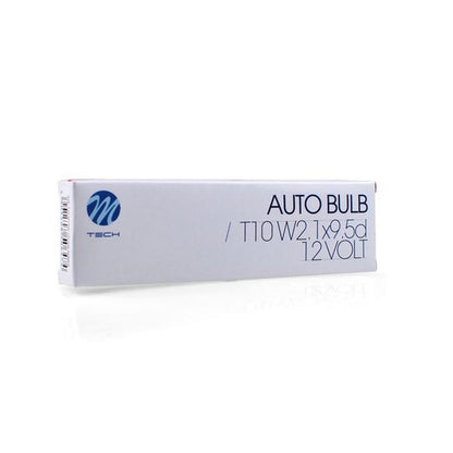 AMPOULES HALOGENES WY5W T10 12V 5W ORANGE (BOITE DE 10) MTECH