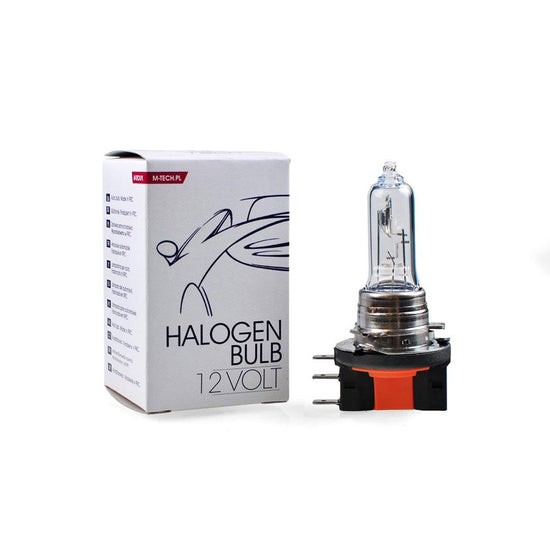 AMPOULE HALOGENE H15 PGJ23T-1 12V 15W (BOITE) X1 MTECH