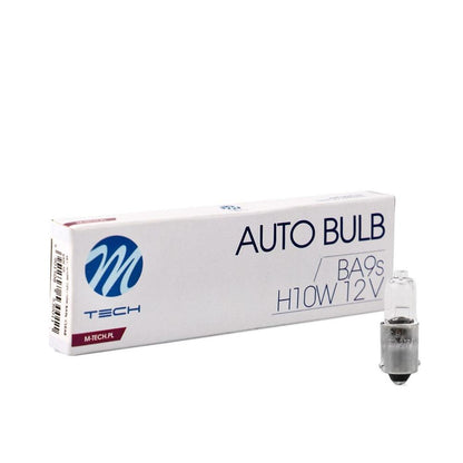 AMPOULES HALOGENES H10W BA9S 12V 10W (BOITE DE 10) MTECH