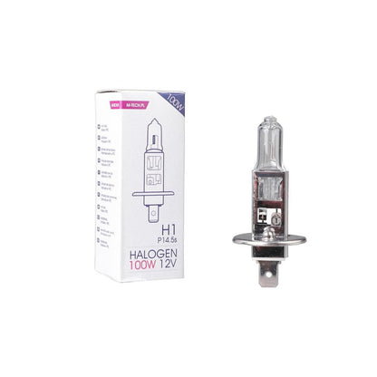 AMPOULE HALOGENE H1 P14.5S 12V 100W (BOITE) X1 MTECH