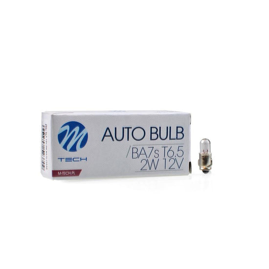 AMPOULES HALOGENES BA7S T6.5 12V  2W (BOITE DE 10) MTECH