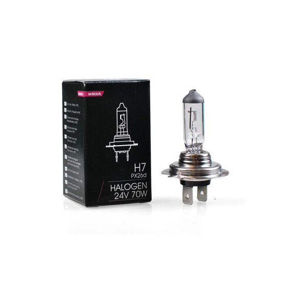 AMPOULE HALOGENE H7 PX26D 24V 70W (BOITE) X1 MTECH