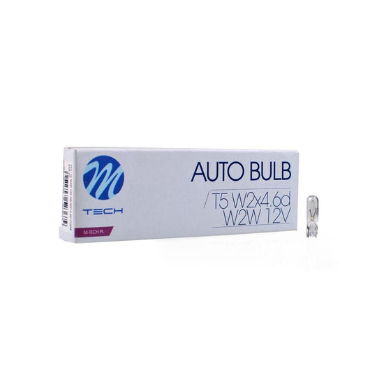 AMPOULES HALOGENES W2W T5 W2X4.6D 12V 2W (BOITE DE 10) MTECH