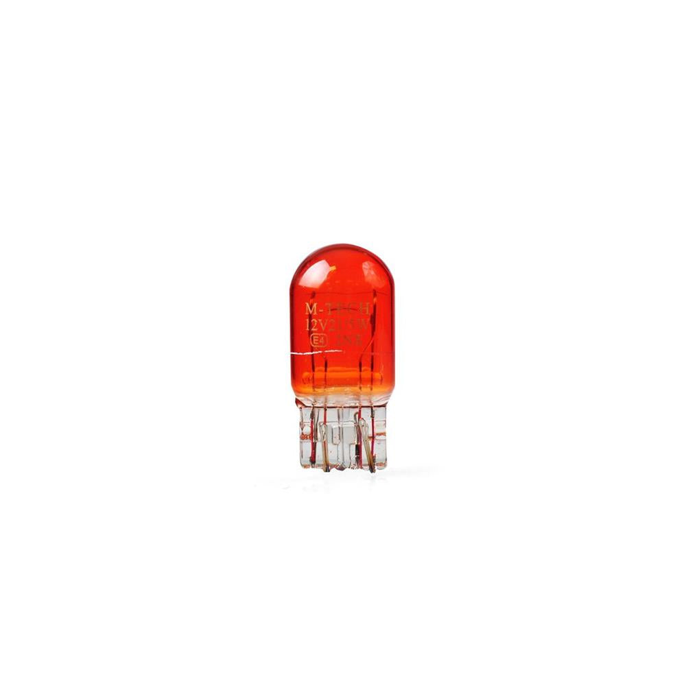 AMPOULES HALOGENES WY21/5W T20 (7443) W3X16Q 12V 21/5W ORANGE ( BOITE DE 10) MTECH